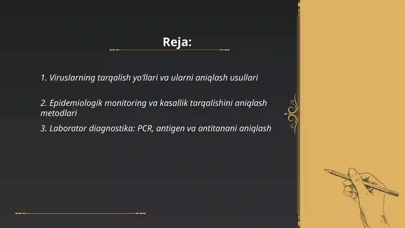 Viruslarning tarqalishi va keltiradigan zararini aniqlash 2