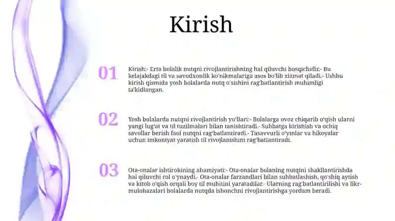 Ilk Yoshdagi Bolalar Nutqini Shakllantirish Yoʻllari 2