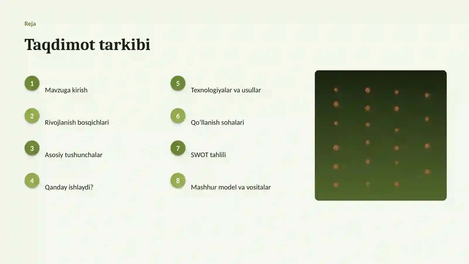 SUNʼIY INTELLEKT • PROFESSIONAL TAQDIMOT 2