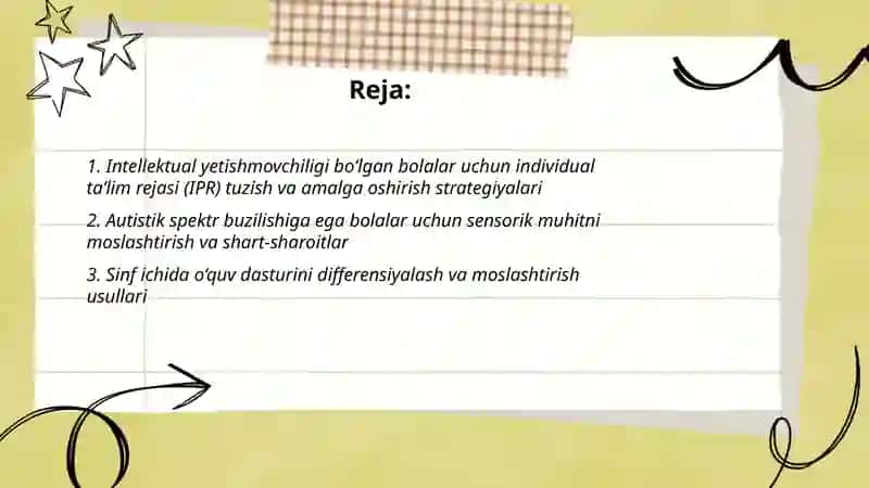 Autistik spektr buzilishlariga ega bolalar uchun inklyuziv ta’lim 2