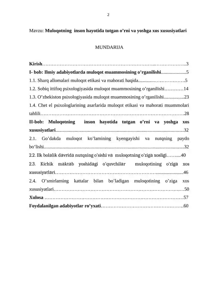 Muloqotning inson hаyotidа tutgаn o’rni vа yoshgа xos xususiyatlаri 2