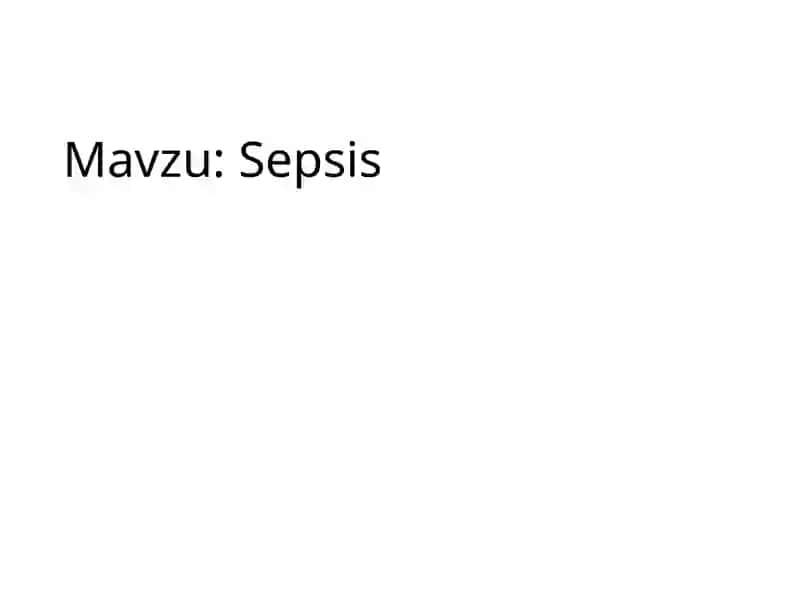 Sepsis 2
