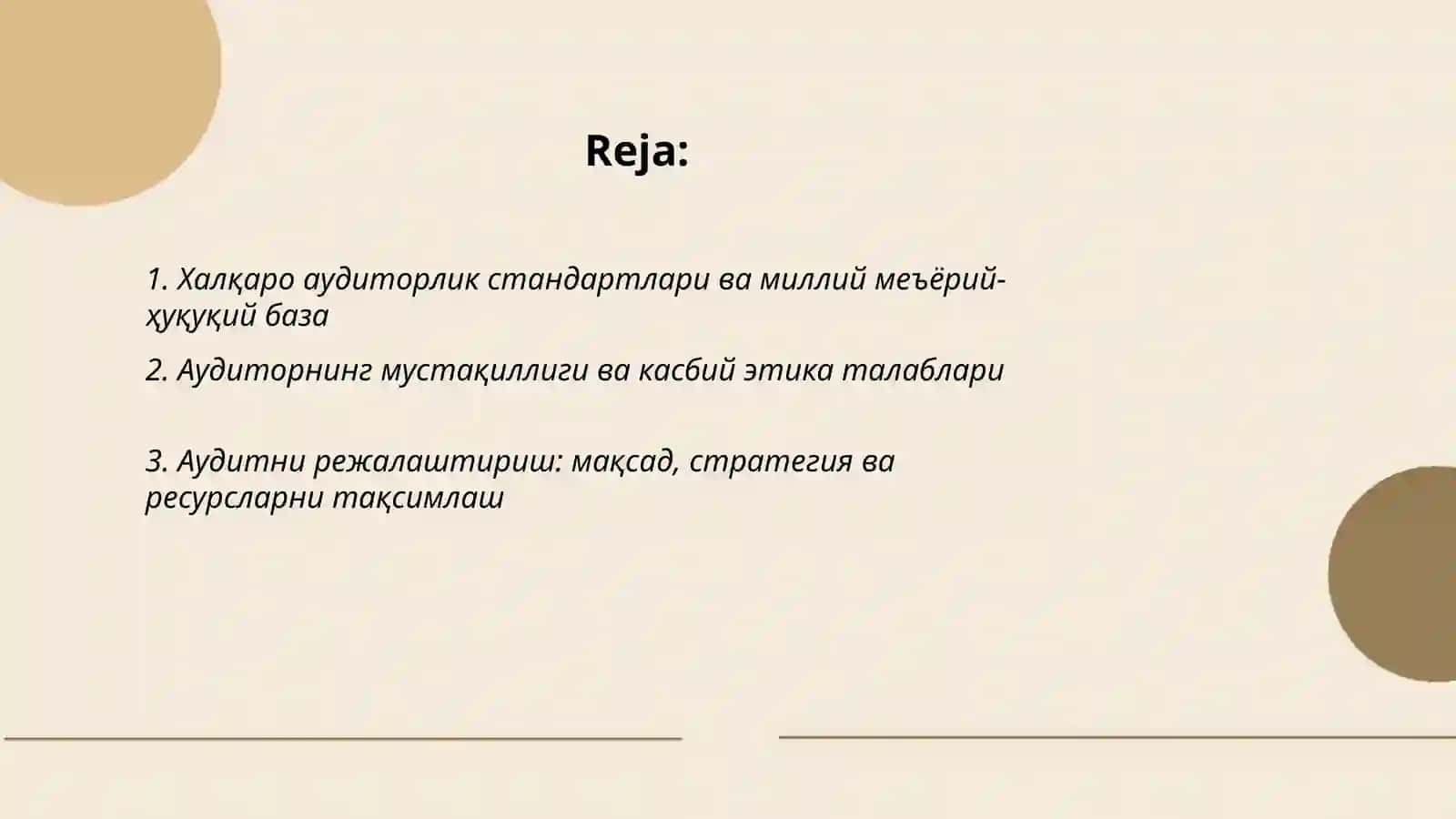 Халқаро аудиторлик стандартлари 2