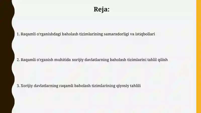 Raqamli taʼlim muhitida xorijiy davlatlar baholash tizimini tahlil qilish 2