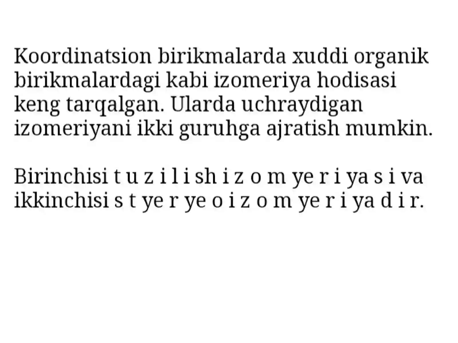 Markaziy ionning ligan tayini va elektrostatik tashkil 2