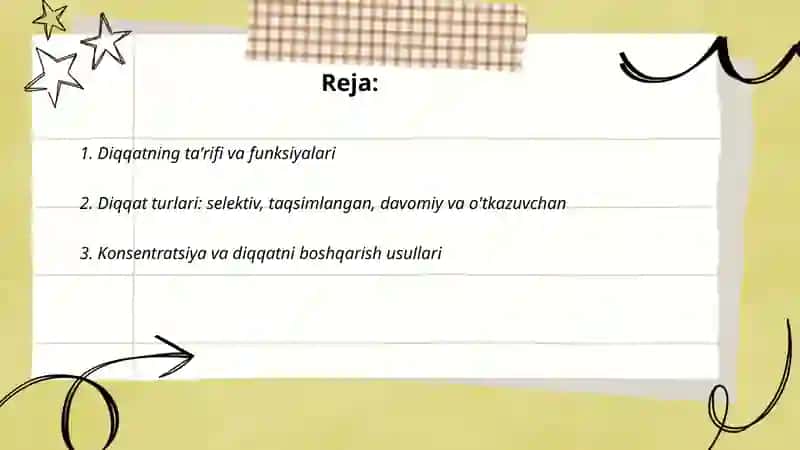 Diqqat, sezgi va idrok 2