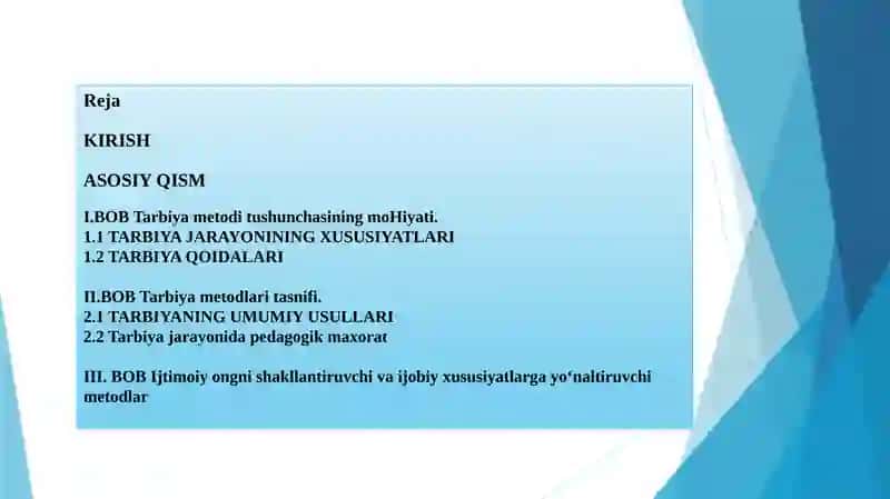 Ijtimoiy-pedagogik metodlar 2
