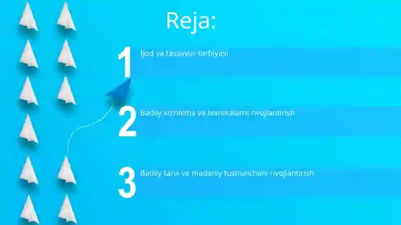 Tasviriy faoliyatga o'rgatishning maqsadi va dastur tamoyillari 2