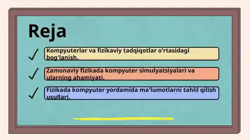 Zamonaviy fizikada kompyuterlar 2