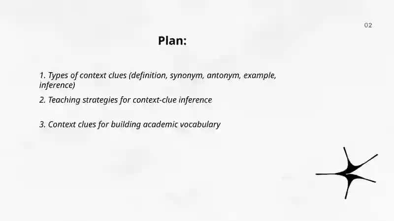 Vocabulary building through context clues 2