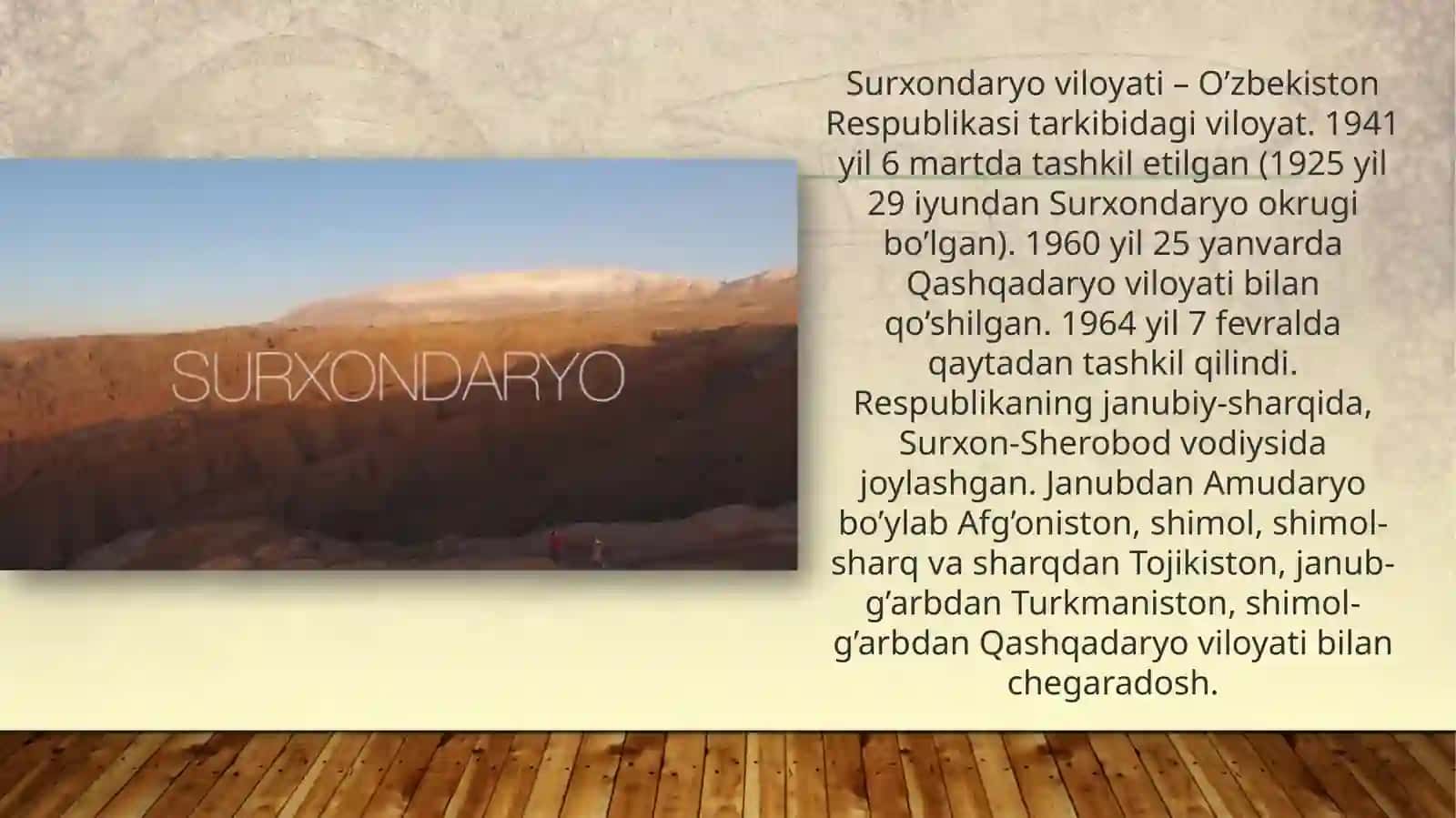 O'zbekistonning eng yangi tarix fanidan tayyorlagan taqdimoti 2
