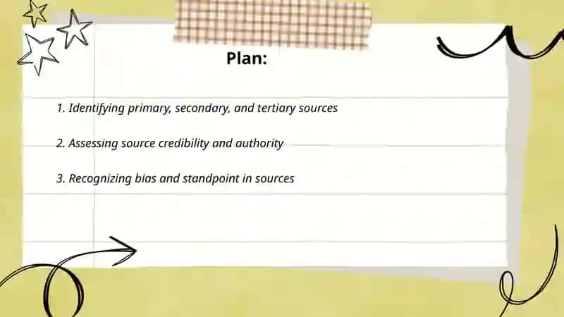 Working with sources 2