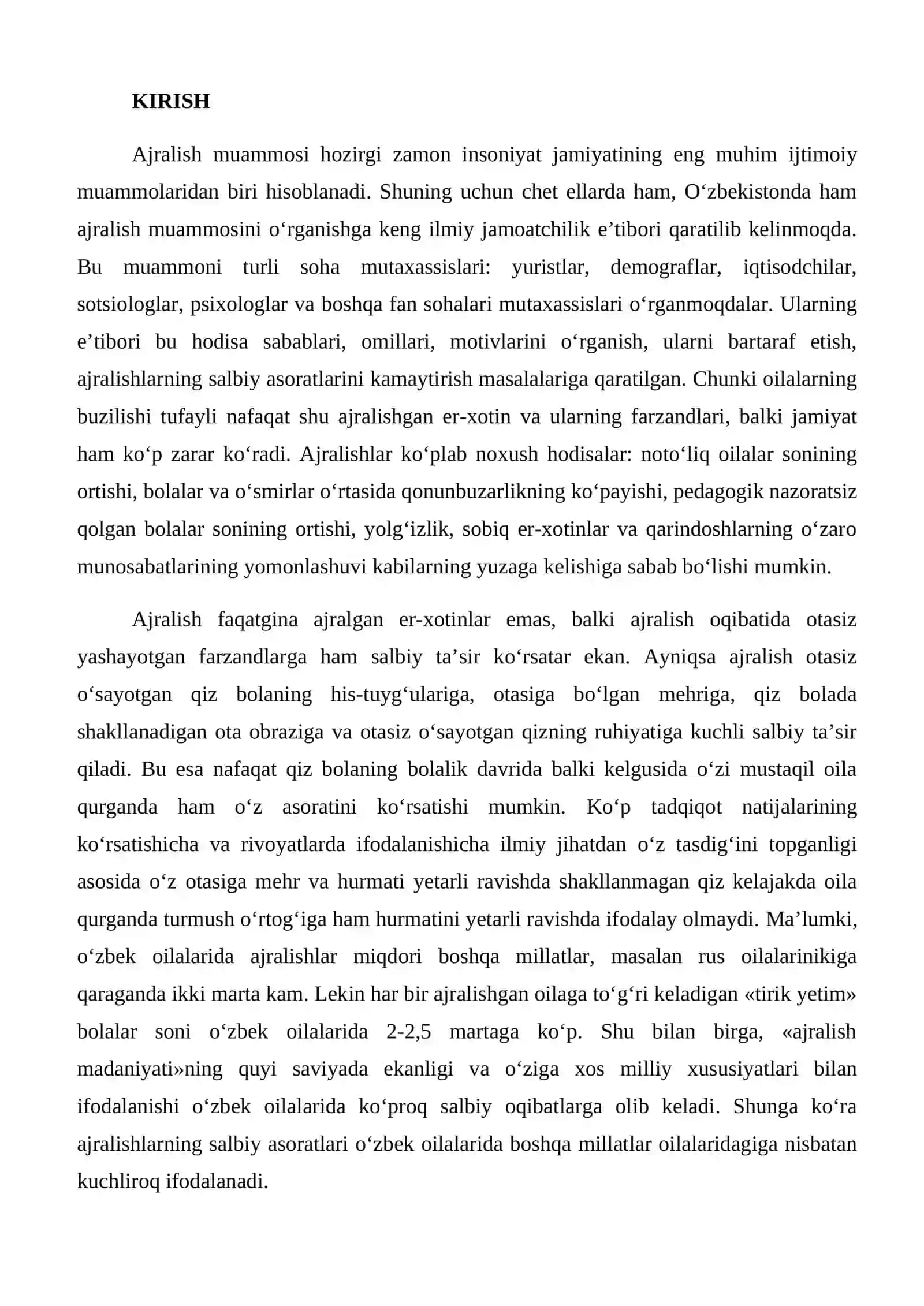 AJRALISH SOTSIAL MUOMMO SIFATIDA 2