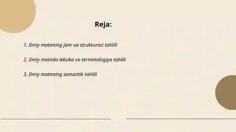 Ilmiy matnning kompleks tahlili 2