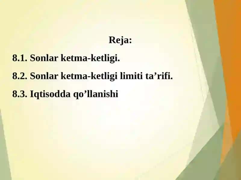 Rn FAZODA NUQTALARNING О‘ZARO JOYLASHISHI. 2