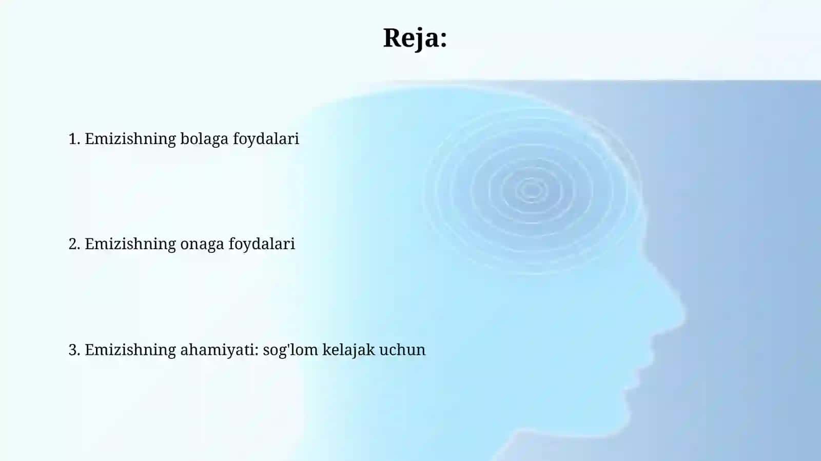 Tabiiy oziqlantirish foydalari, uning bola va onaning sog'lig'i uchun ahamiyati 2