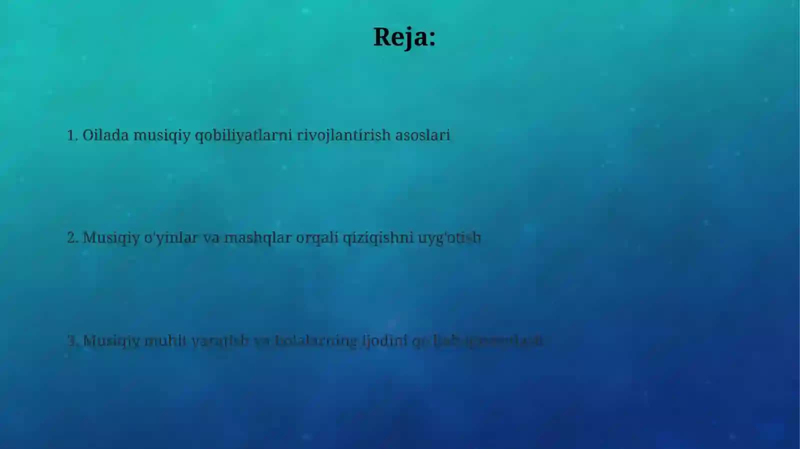 Oilada bolalarni musiqaviy qobilyatini oshirish 2