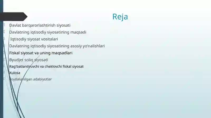 Davlatbuyutjetivafiskalsiyosatningiqtisodiyusishtasiri 2