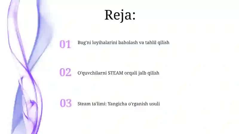 Steam ta'limi: Yangicha o'rganish usuli 2
