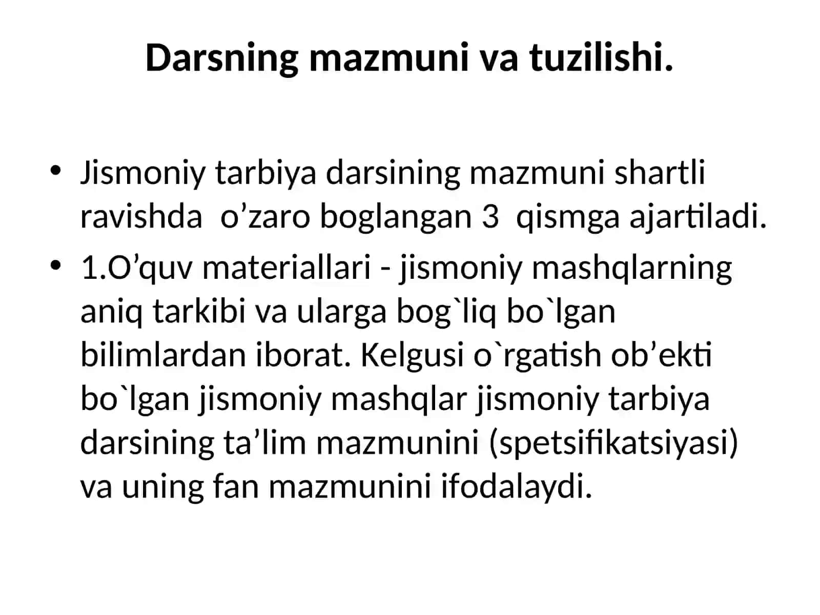 O’quv muassasalarida jismоniy madaniyat darsi 2