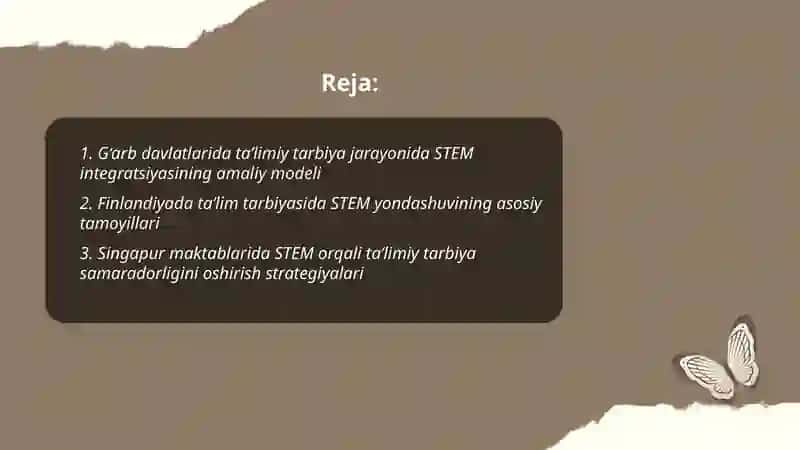 STEM ta'limiy tarbiyasi 2