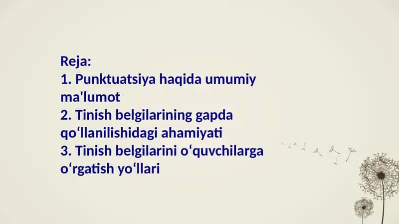 Metodikadabiyotlardan foydalangan holda tinish belgilarining ishlatilishi 2