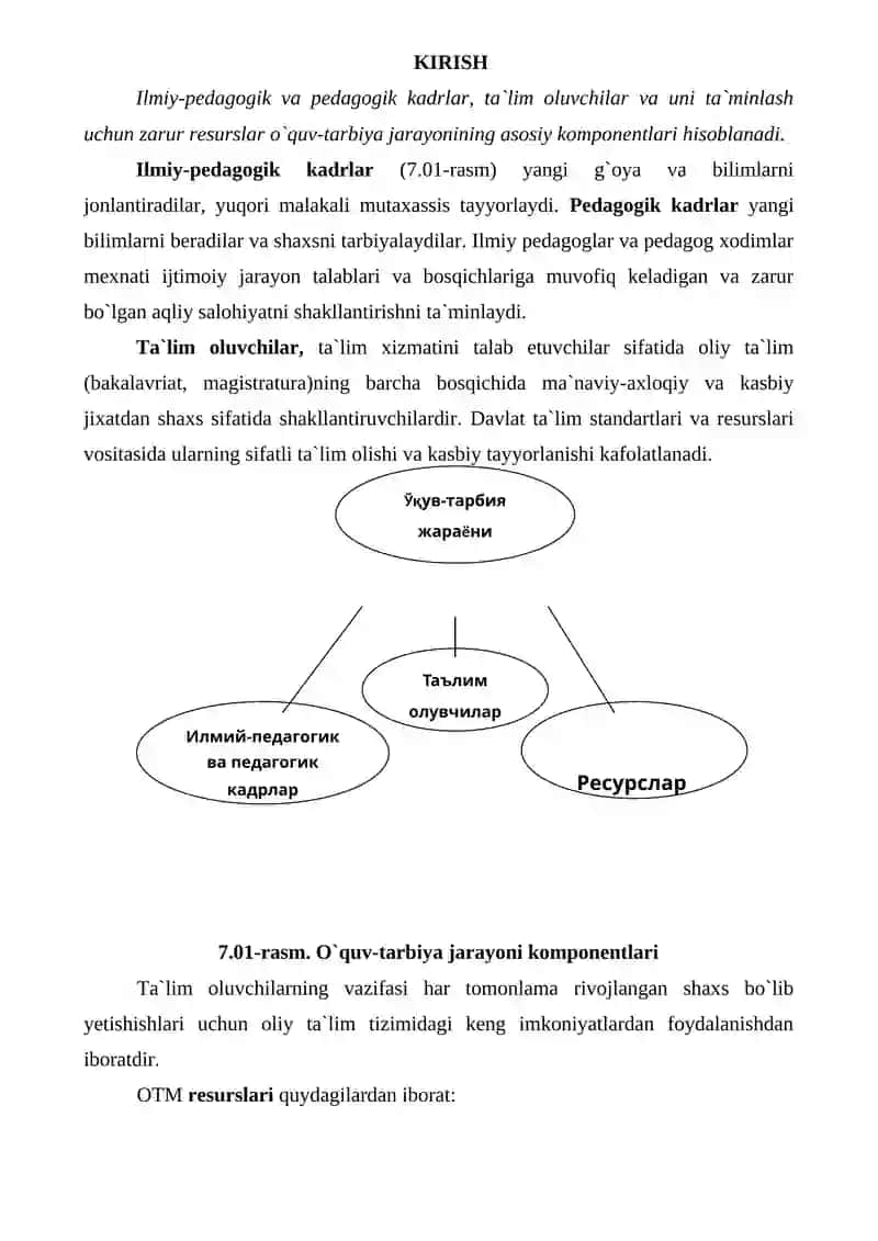Ilmiy-pedagogik va pedagogik kadrlar 2