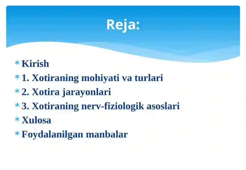 Xotirahaqidatushuncha 2