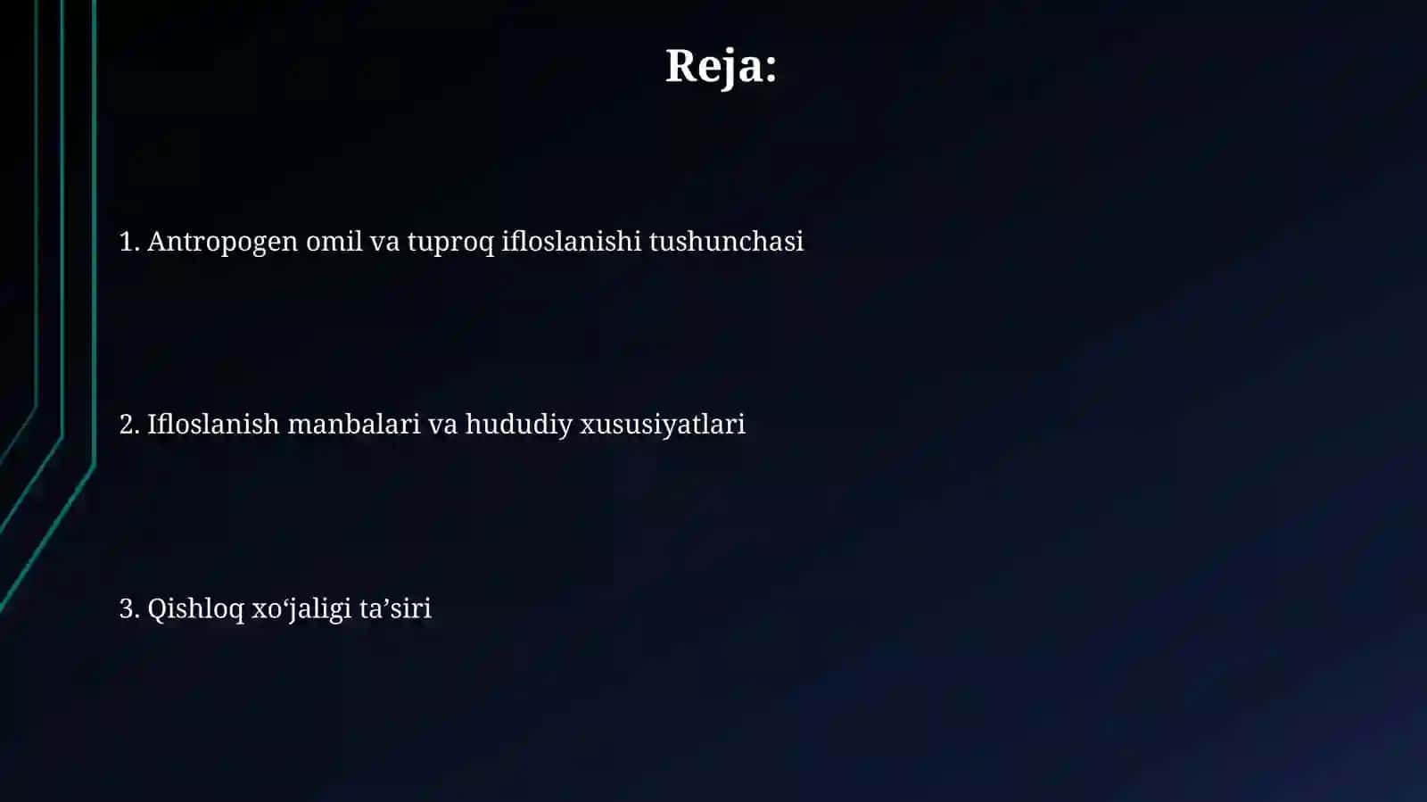Hududlarda tuproq ifloslanishiga antropogen omilning ta'siri 2