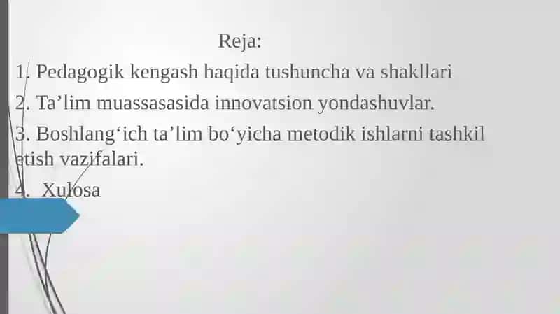 Pedagogik kengash shakllari va innovatsion yondashuvlar 2