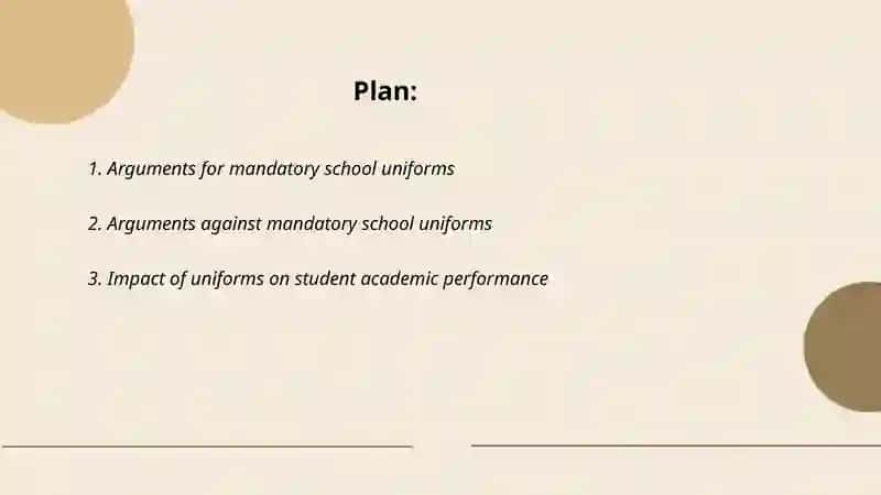 Arguments for mandatory school uniforms 2
