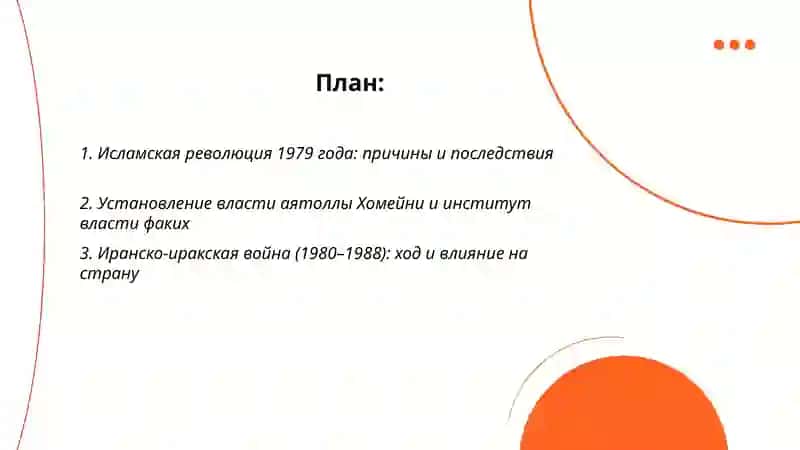 Иран в конце 20 - начале 21 века 2