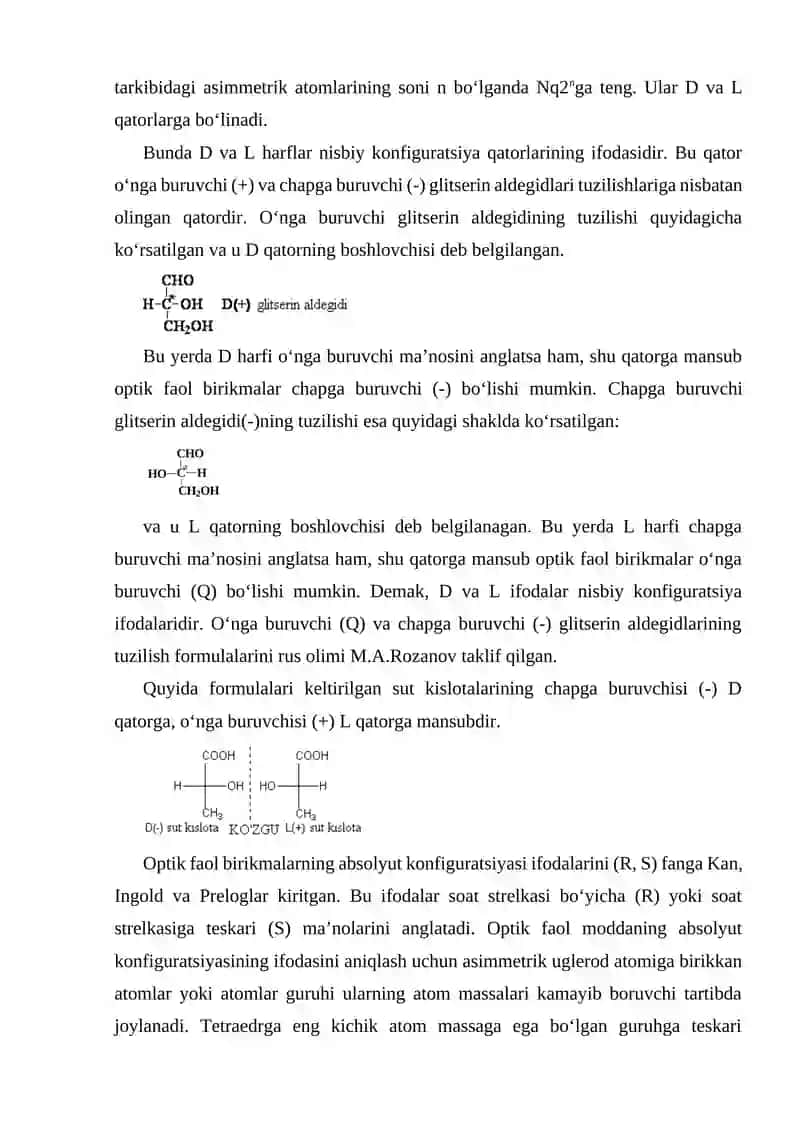 Gidroksi va keto (okso) kislotalar 2