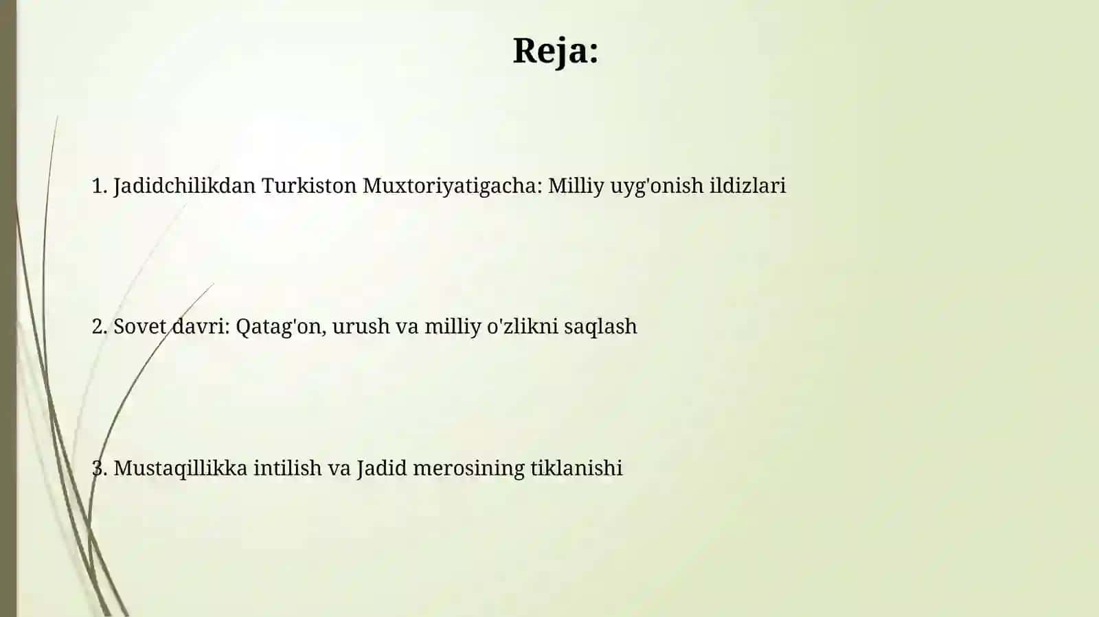 Jadidlar davridanmustaqillikdavrigacha 2