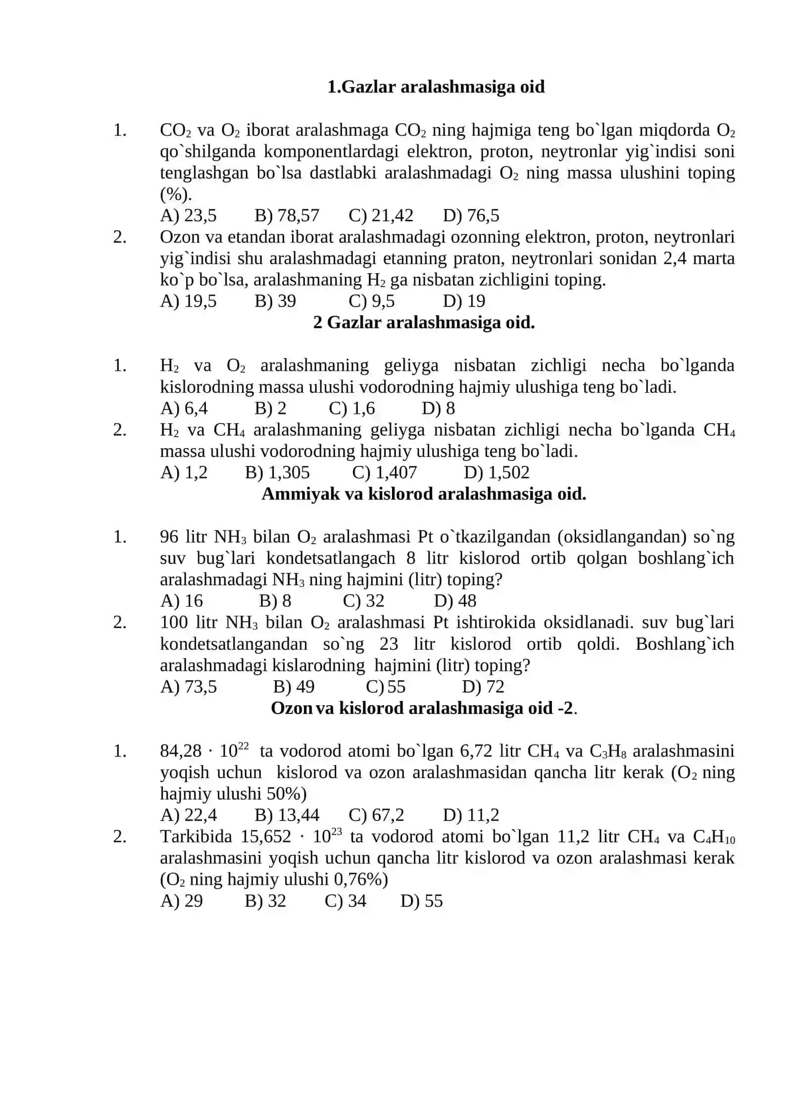 Gazlar 2