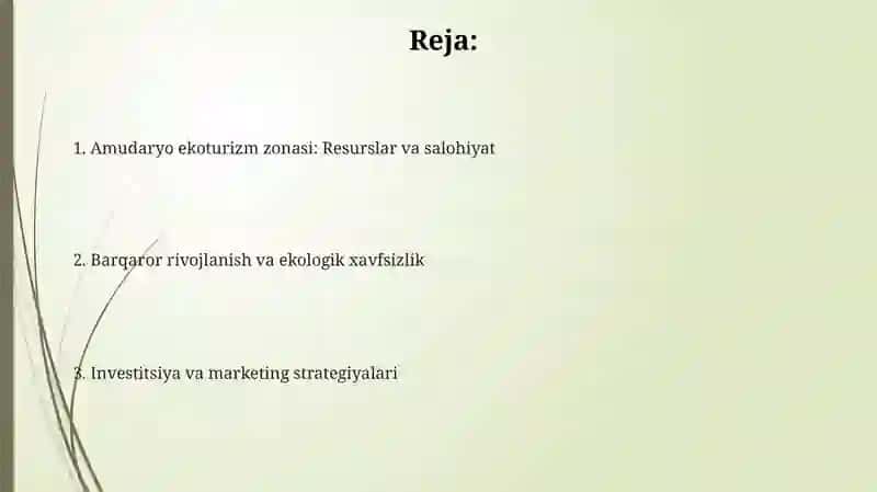 Amudaryo ekoturizm zonasi 2