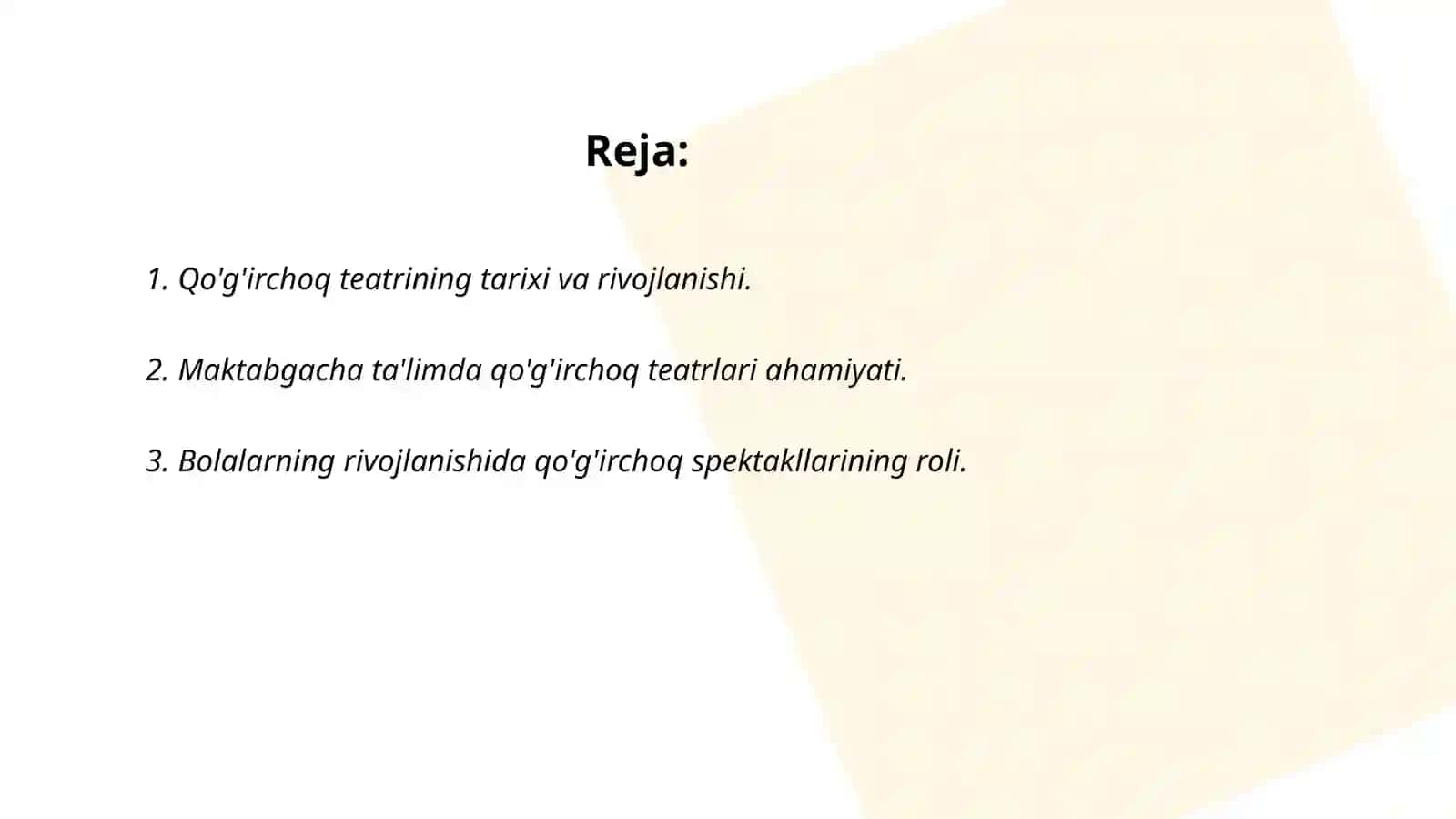 Qo'g'irchoq teatrining tarixi va rivojlanishi 2