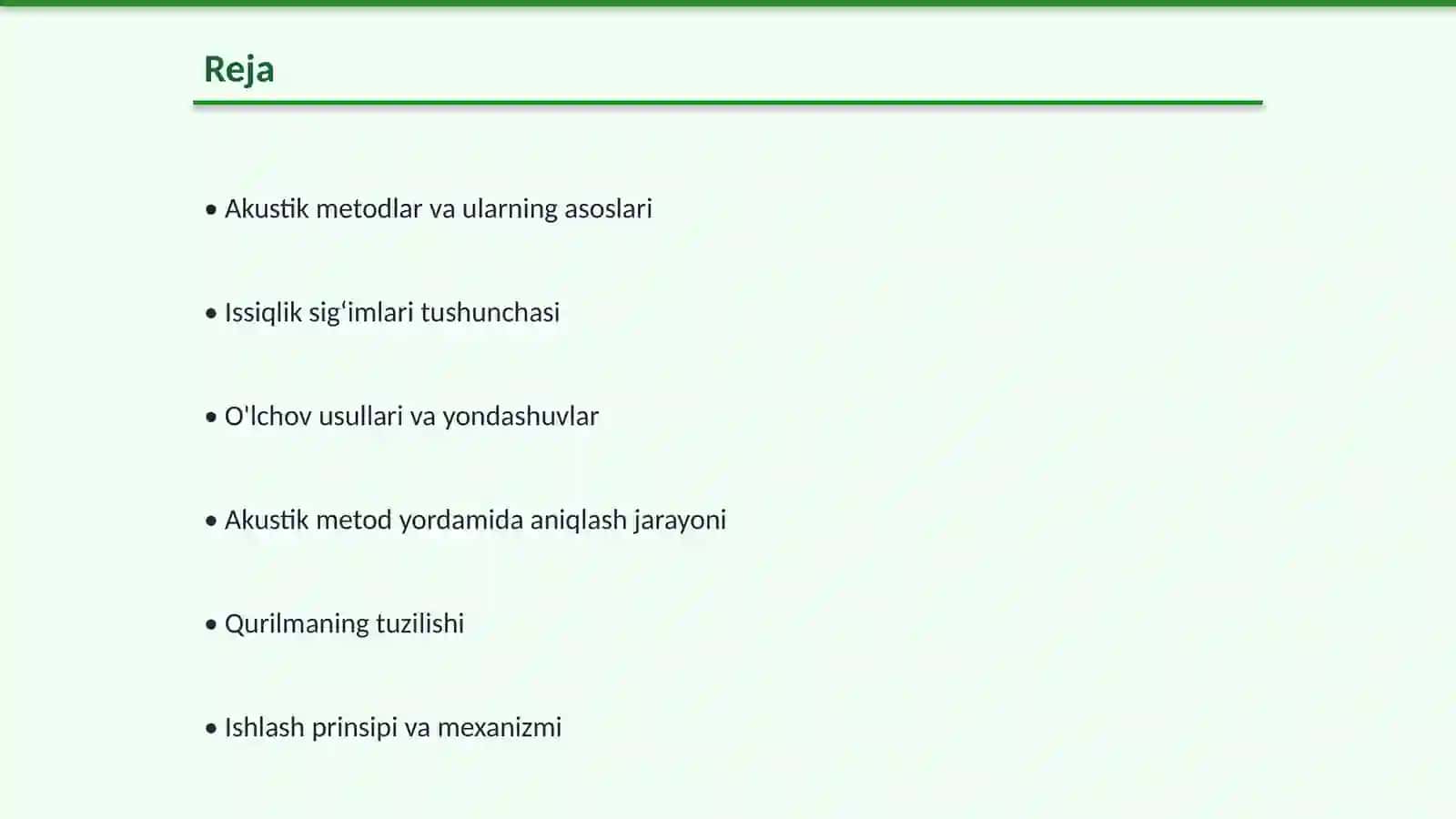 Issiqlik sigʻimlari nisbatini akustik metod yordamida aniqlash qurilmasi 2