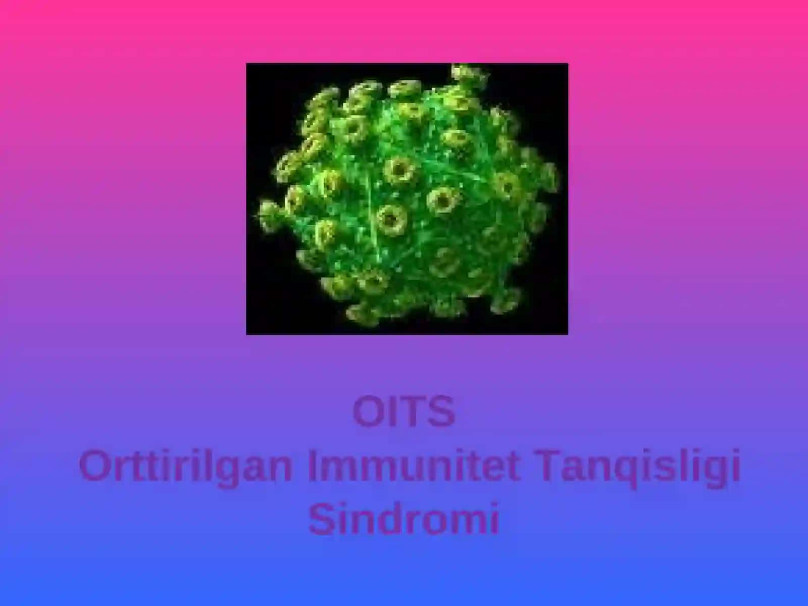 OITSOrttirilgan Immunitet Tanqisligi Sindromi 2
