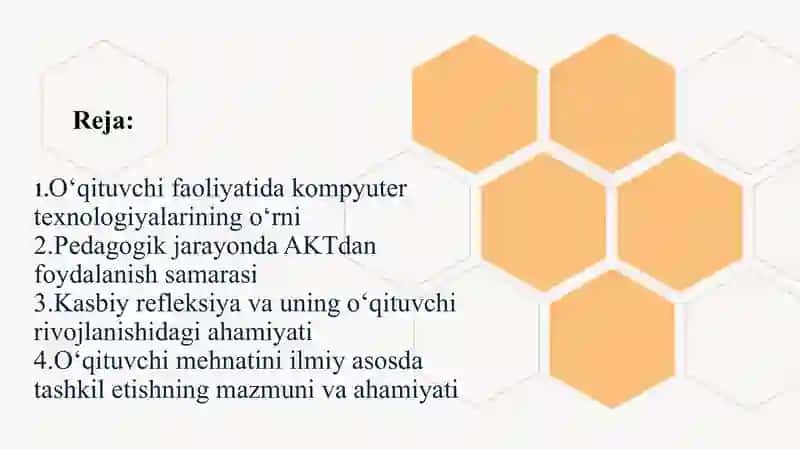 O'qituvchi Pedagogik Faoliyati va Kompyuter Texnologiyalari 2