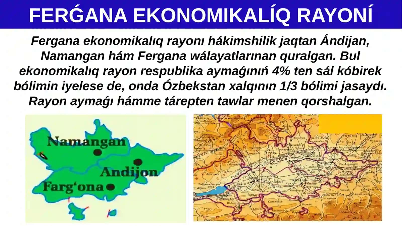 FERǴANA EKONOMIKALÍQ RAYONÍ 2