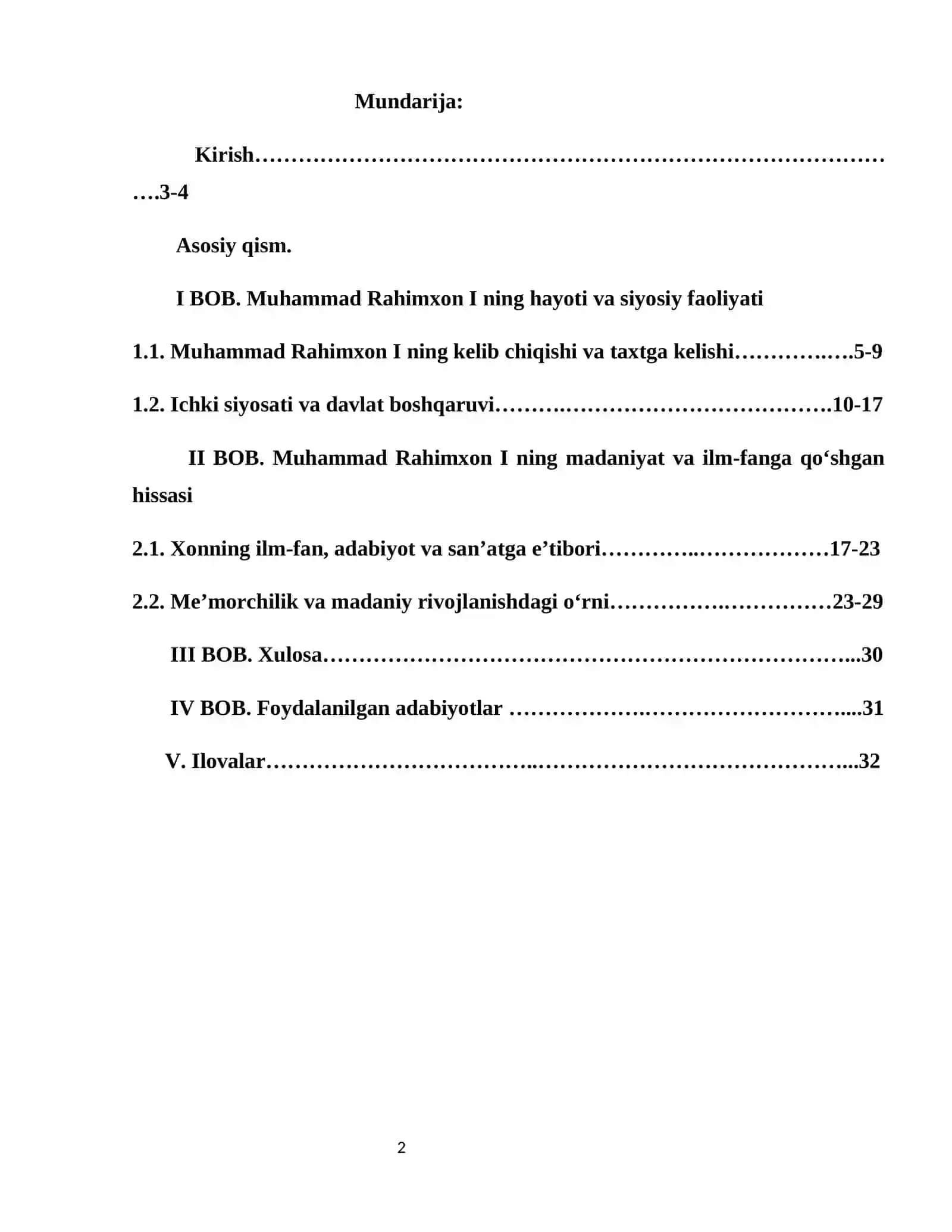 Muhammad Rahimxon I - qoʻngʻiroqlar sulolasining yirik namoyandasi 2