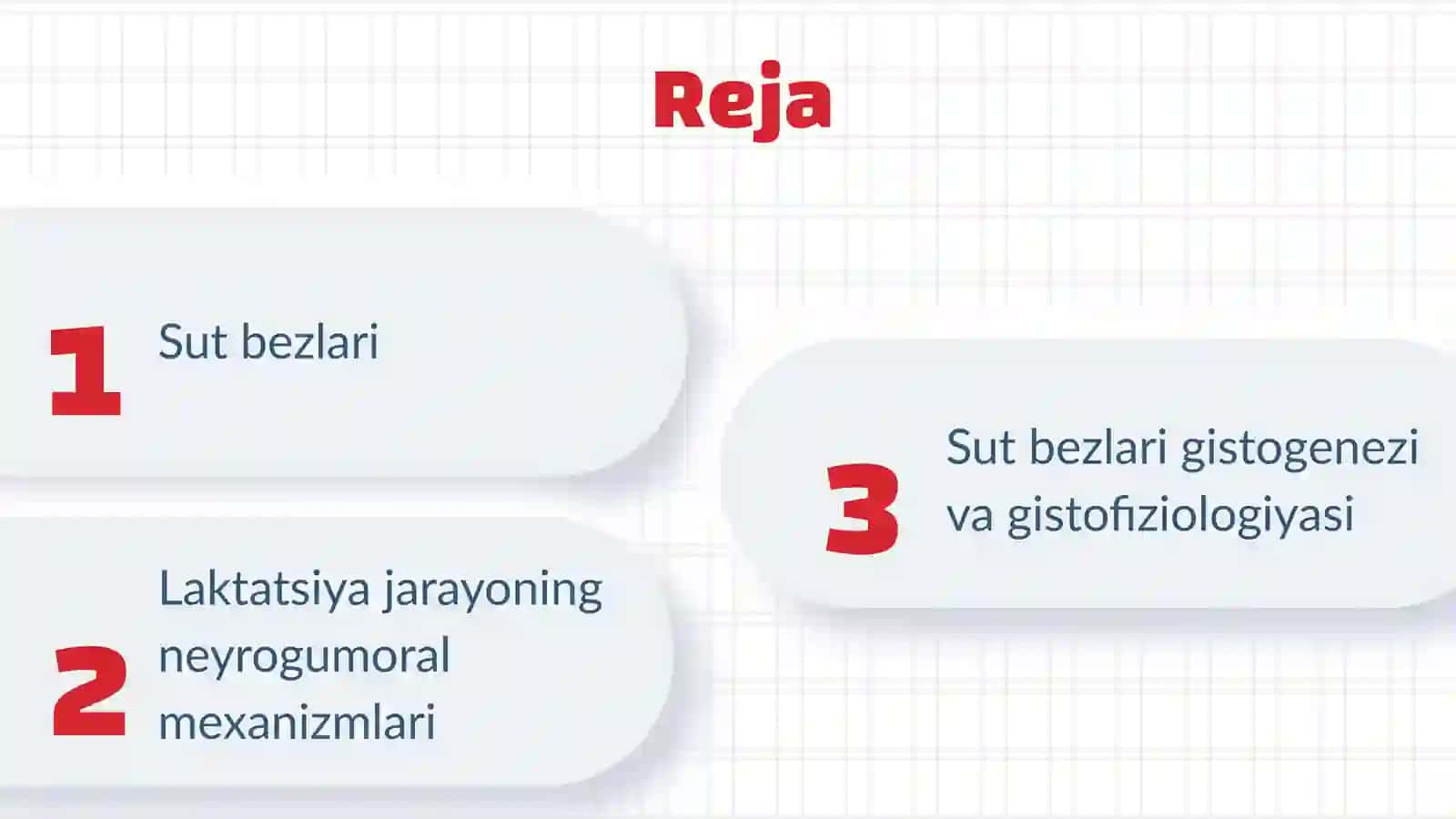 Sut bezlari gistogenezi va gistofiziologiyasi.Laktatsiya jarayonining neyrogumoral mexanizimlari 2