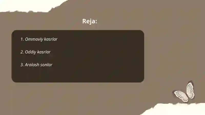 Ommaviy kasrlar 2