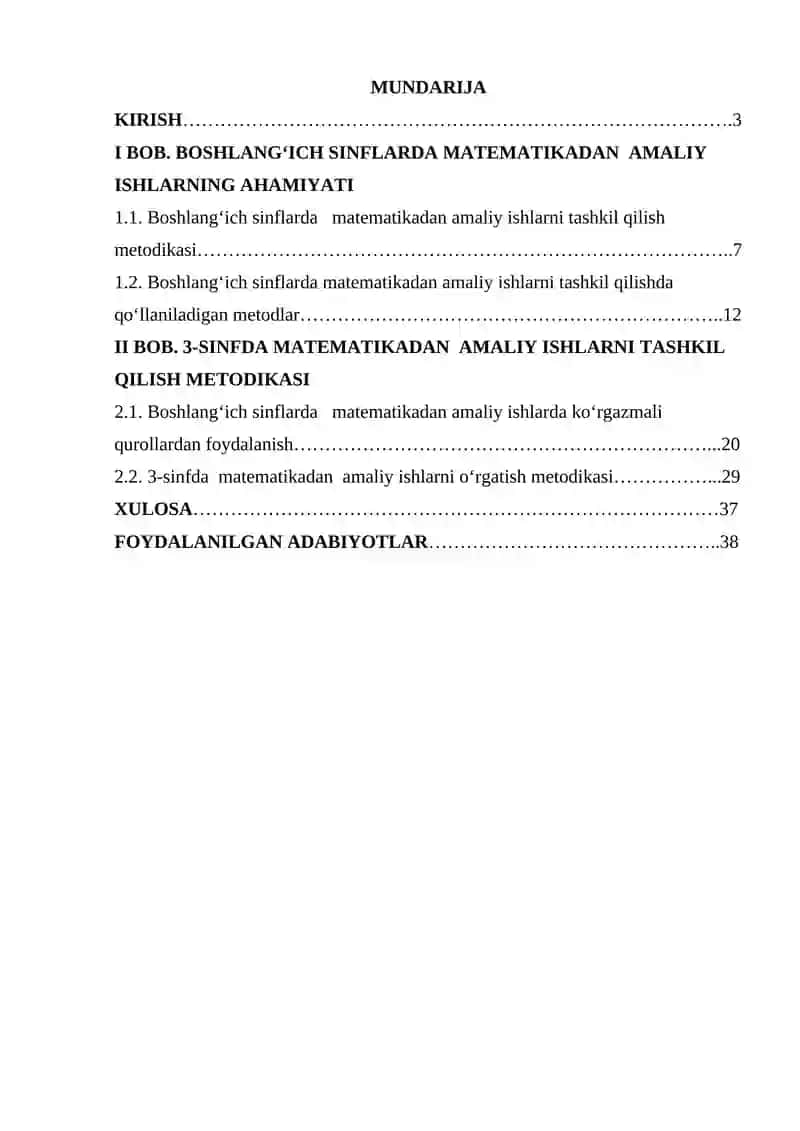 3-sinf matematika darslarida amaliy ishlardan foydalanish 2