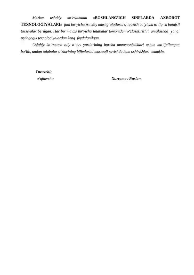 TAQDIMOTLARNI ISHLAB CHIQISHNING INSTUMENTAL VOSITALARI 2