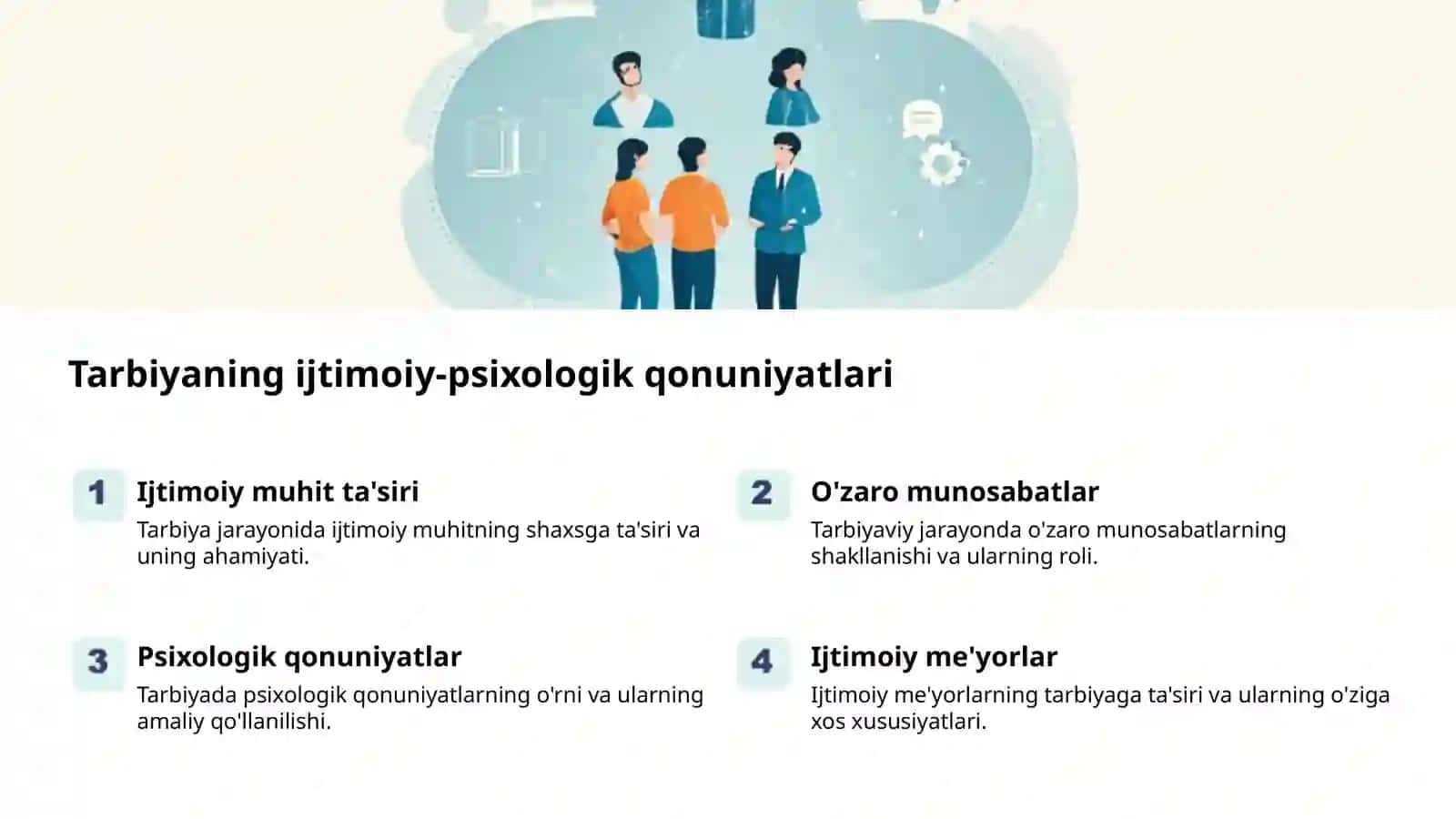 Tarbiya: Mazmun, qonuniyatlar va tamoyillar 2