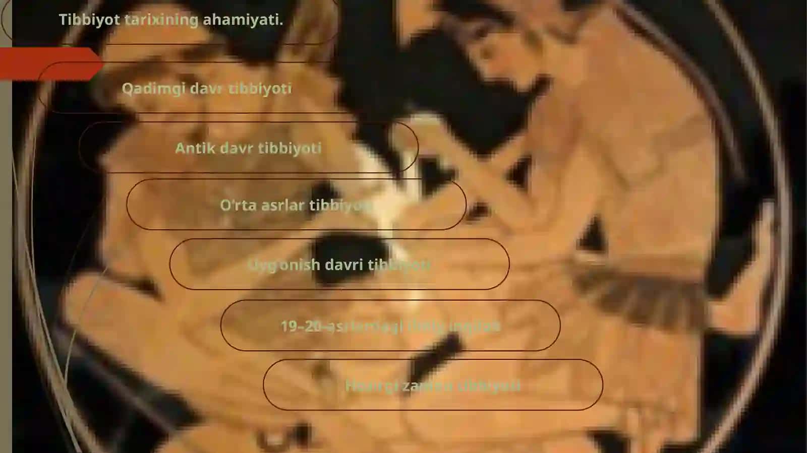 Tibbiyot tarixi va rivojlanish haqida 2