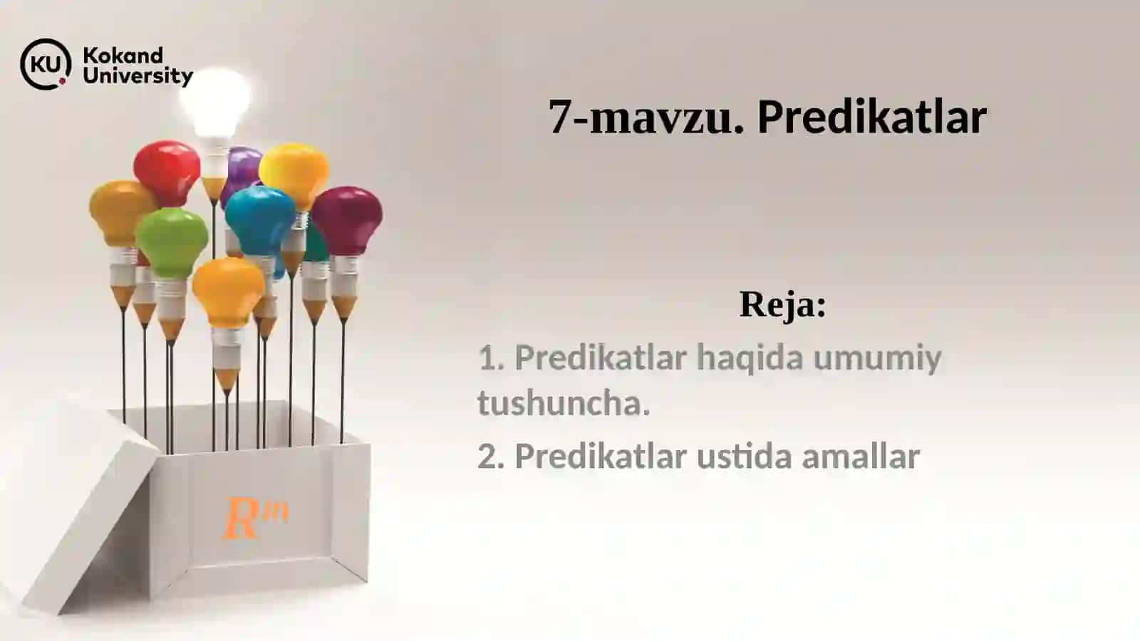 Boshlang‘ich matematika kursi nazariyasi 2