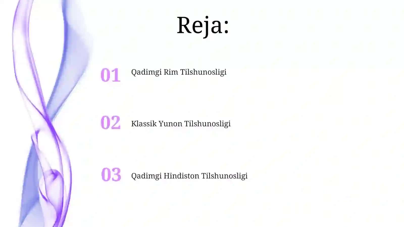 Qadimgi Hindiston Tilshunosligi 2